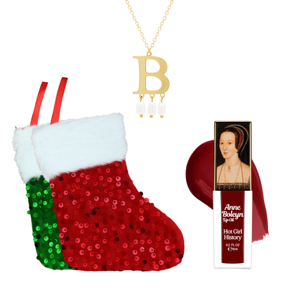 Anne Boleyn Mini Christmas Stocking Gift Set